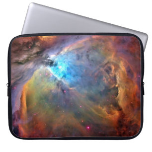 Orion Nebula Weltraumgalaxie niedriger Kontrast Laptopschutzhülle