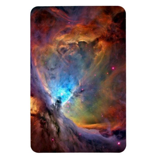 Orion Nebula Weltraumgalaxie niedriger Kontrast Magnet (Vertikal)