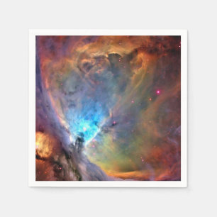 Orion Nebula Weltraumgalaxie niedriger Kontrast Serviette