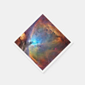 Orion Nebula Weltraumgalaxie niedriger Kontrast Serviette (Ecke)