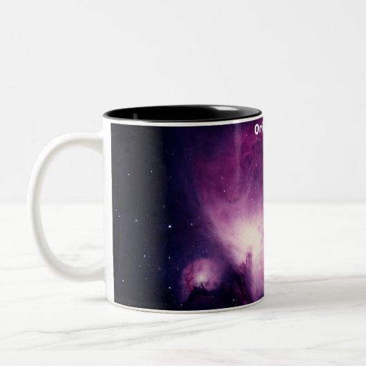 Orion Nebula Zweifarbige Tasse (Links)