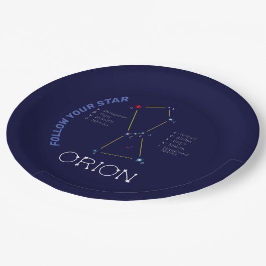 Orion Pappteller (Schrägansicht)