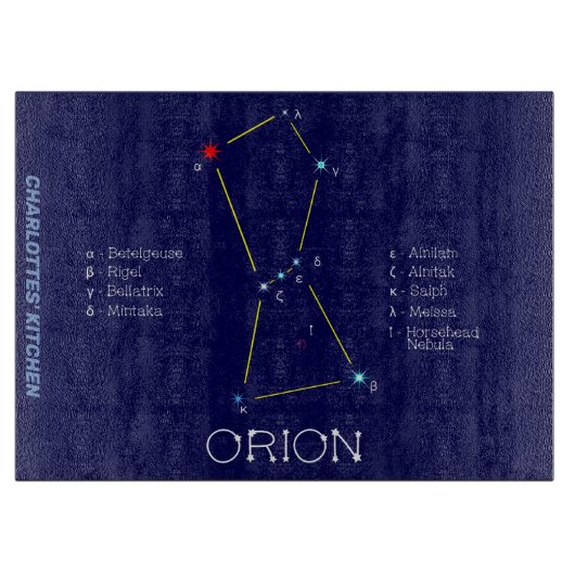 Orion Schneidebrett (Vorderseite)