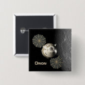 Orion Spacecraft am Lunar Button (Vorne & Hinten)