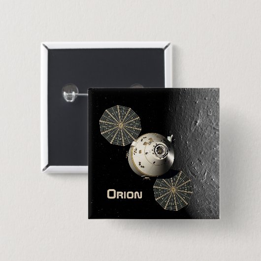 Orion Spacecraft am Lunar Button (Vorne & Hinten)