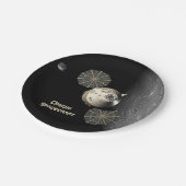 Orion Spacecraft am Lunar Pappteller (Schrägansicht)