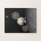 Orion Spacecraft am Lunar Puzzle (Horizontal)