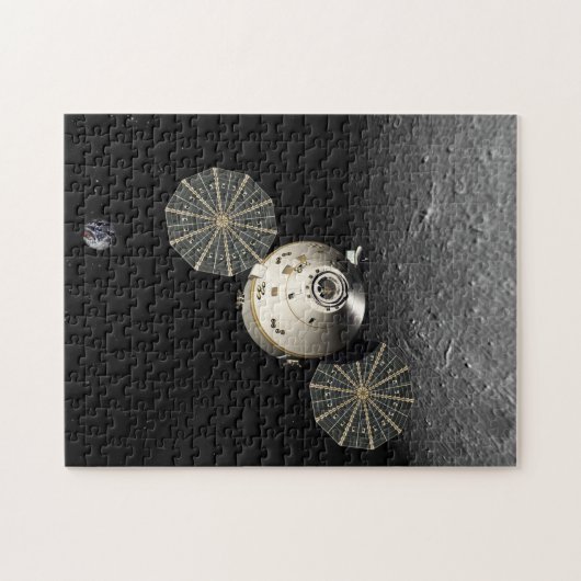 Orion Spacecraft am Lunar Puzzle (Horizontal)