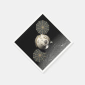 Orion Spacecraft am Lunar Serviette (Ecke)