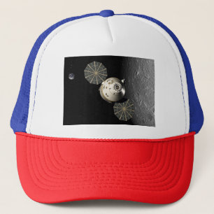 Orion Spacecraft am Lunar Truckerkappe