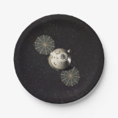 Orion Spacecraft Pappteller (Vorderseite)