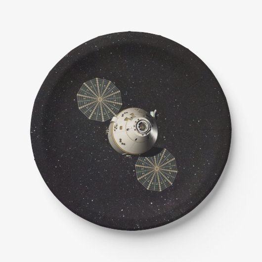Orion Spacecraft Pappteller (Vorderseite)