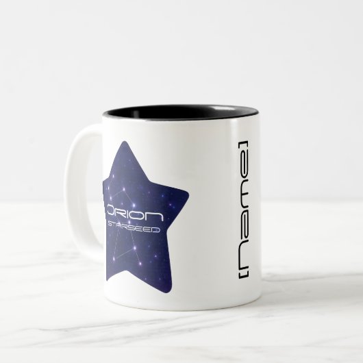 Orion Starseed Tasse | Cosmic Cosmic Cup (Vorderseite Links)