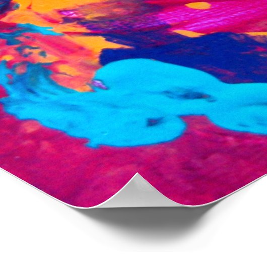 Orion Unenthüllter Nebel Poster (Ecke)