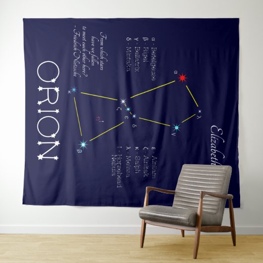 Orion Wandteppich (Beispiel (Horizontal))