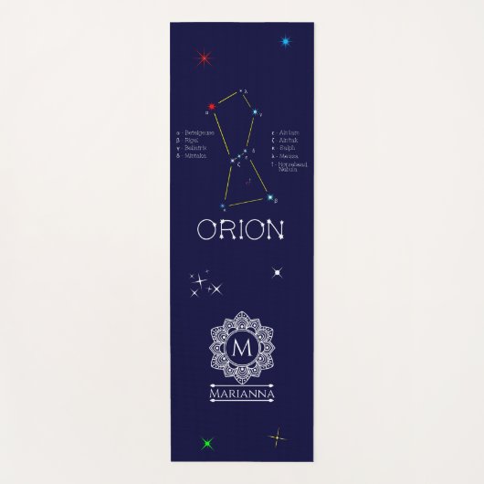 Orion Yogamatte (Vorderseite)