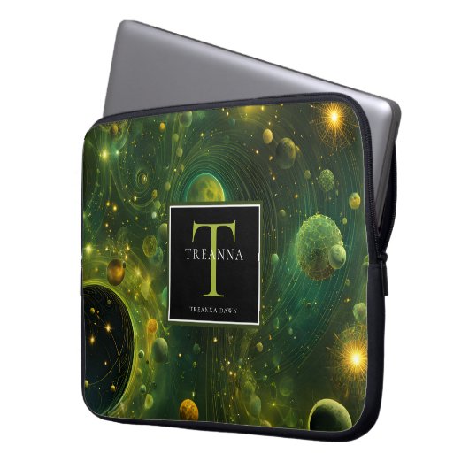 Orionis Dance Laptopschutzhülle (Vorderseite Links)