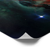 Orionnebel 42x42 (30x30) poster (Ecke)