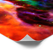 Orionnebel - Emissionsnebel Poster (Ecke)