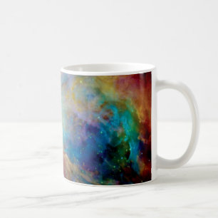 Orionnebel Hubble Spitzer Teleskop Weltraumfoto Kaffeetasse