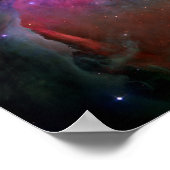 Orionnebel (Hubble Teleskop) Poster (Ecke)