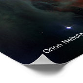 Orionnebel, Katzennebel, Majestic Sombrero Poster (Ecke)