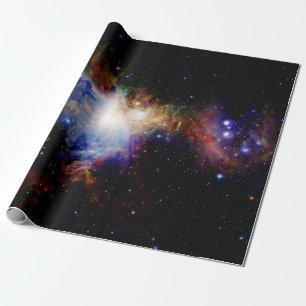 Orionnebel, lang dunkel und farbig geschenkpapier