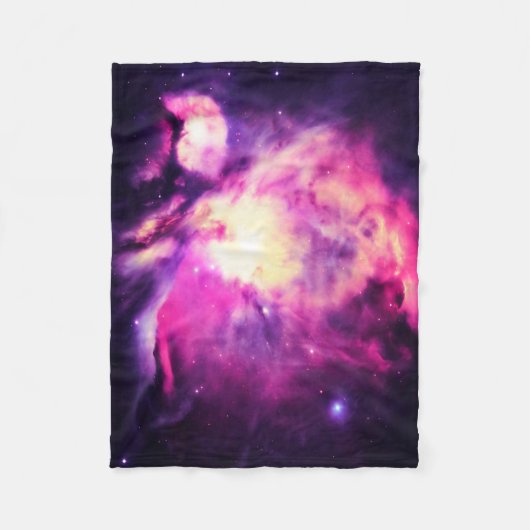 Orionnebel Schöne Lila Fleece (Vorderseite)