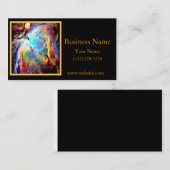 Orionnebel Visitenkarte (Vorne/Hinten)