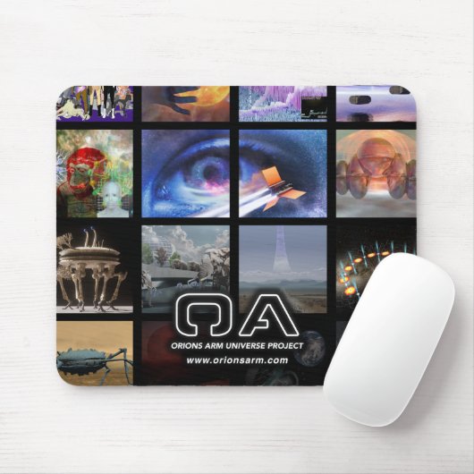 Orions Arm Universe Project Mousepad (Mit Mouse)