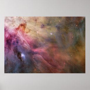 Orion's Belt Nebula Print Poster