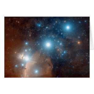 Orions Gurt-Milchstraße spielt Galaxie-Karte die