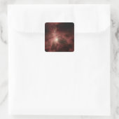 Orion's Inner Beauty Quadratischer Aufkleber (Tasche)