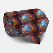 Orions-Nebelfleck-Raum-Galaxie-Krawatte Krawatte (Gerollt)