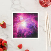 Orions-Nebelfleck-Rosa-lila Serviette (Beispiel)