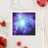Orions-Nebelfleck-Singrün-blaue Serviette (Beispiel)