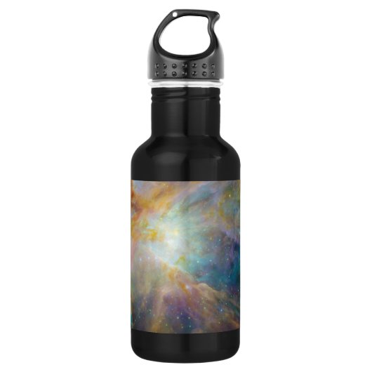 Orions-Nebelfleck-Zusammensetzung Edelstahlflasche (Vorderseite)