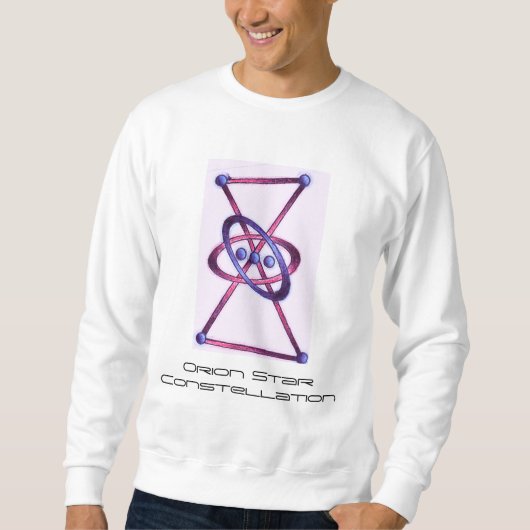 Orions-Sternkonstellation, Sweatshirt (Vorderseite)