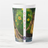 Orisha Oshun Latte Tasse (Vorderseite)