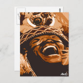 ORISHA'S JOY DANCE POSTKARTE (Vorne/Hinten)