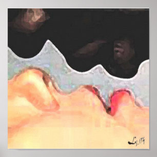 Orishas Kuss von Liz Loz Poster