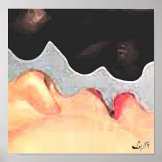 Orishas Kuss von Liz Loz Poster