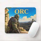 Ork, Gothic Fantasy-Monster Mousepad (Mit Mouse)