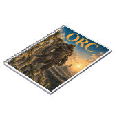 Ork, Gothic Fantasy Monster Notizblock (Linke Seite)