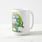 Ork-Krieger Kaffeetasse (VorderseiteRechts)