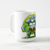 Ork-Krieger Kaffeetasse (Vorderseite Links)