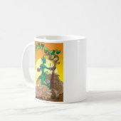 ORK MÄDCHEN morgens Kaffeetasse (Vorderseite Links)
