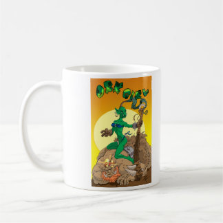 ORK MÄDCHEN morgens Kaffeetasse