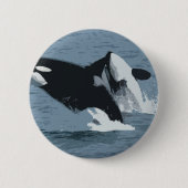 Orka Wal Button (Vorderseite)