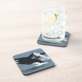 Orka Wal Getränkeuntersetzer (Rechte Seite)